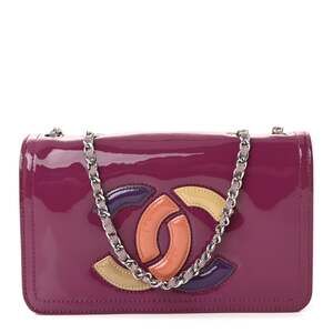 Chanel Vinyl Lipstick Flap Viole #231628C13B